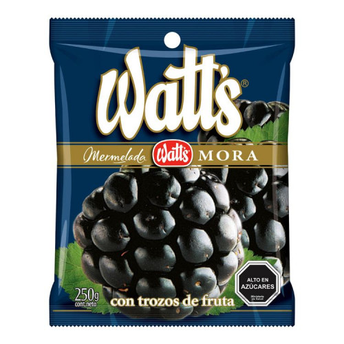 Mermelada Watts Mora 225 Grs