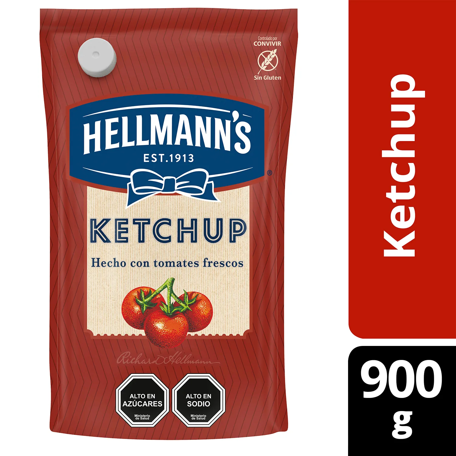 Ketchup Hellmanns 900gr