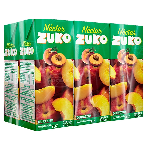 Pack Jugo Zuko 6un x 200ml.